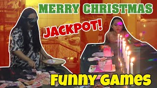 CHRISTMAS PARTY VLOG 🎄 SANDOK PERA CHALLENGE  BLOW THE CANDLE CHALLENGE [upl. by Nyved109]