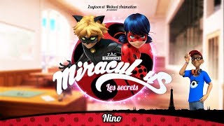 MIRACULOUS 🐞 Les secrets  Nino 🐞 Les aventures de Ladybug et Chat Noir [upl. by Saberhagen757]