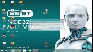 Como descargar nod 32 8 full con activador para windows 7 8 81VISTA y XP 2015 [upl. by Palla]