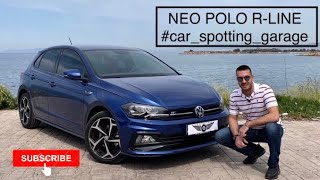 ΝΕΟ VW POLO R LINE 4K Video  9  carspottinggarage [upl. by Siderf357]