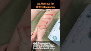 Leg Massage for Better Circulation legmassage acupointmassage leghealth homemassage legcare [upl. by Gracia]