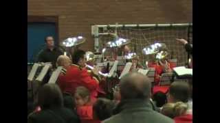 Llwydcoed Band  Men of Harlech [upl. by Notsahc]