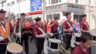 Craigywarren  Ulster Covenant Centenary parade 2012 [upl. by Sorips461]