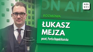 Łukasz Mejza poseł Partii Republikańskiej [upl. by Gael967]