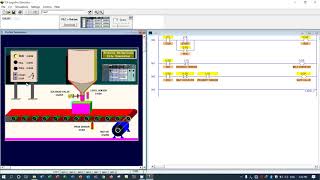 Silo simulator use software logixpro version 16 [upl. by Warfourd]