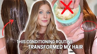 This Hair Mask Routine TRANSFORMED My Hair How to Apply Conditioner amp Hair Masks for Healthy Hair [upl. by Inalaehon]