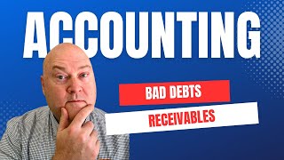 Accounting for Bad Debts Journal Entries [upl. by Aicillyhp]