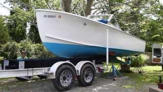 How to properly take your boat off its trailer with Master Shipwright Louis Sauzedde [upl. by Cheyne]