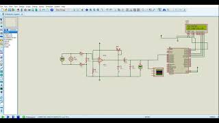 Simple AC Voltmeter using ATMEGA 32  Proteus Simulation [upl. by Ferreby]