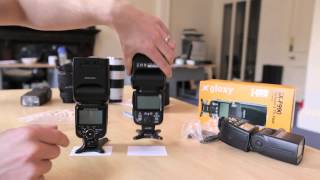 Flash Review  Gloxy F990 vs Nikon SB900 vs Yongnuo 565ex [upl. by Robertson]