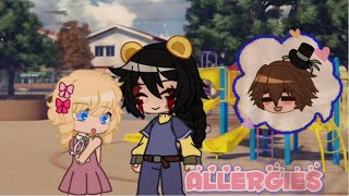 Allergies meme A wholesome CC x Cassidy for you all FNAF Gacha Club [upl. by Vadnee502]