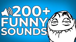 200 MEME SOUND EFFECTS Pack For Editing 2024 Copyright Free [upl. by Llahsram]