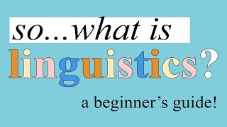 What is Linguistics  The Five Branches Explained [upl. by Morehouse]