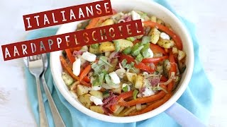 RECEPT Italiaanse aardappelschotel  LEKKER EN SIMPEL [upl. by Sculley787]