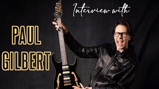 Interview with PAUL GILBERT MR BIG [upl. by Celia]