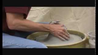 Ceramic Tutorial Part 3  Coning Clay [upl. by Guenna867]