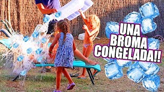 BROMA A MI NOVIA HELADA ICE BATH  Itarte Vlogs [upl. by Reis150]