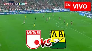 🔴 SANTA FE 3  2 BUCARAMANGA PARTIDO EN VIVO  LIGA BETPLAY 2024 FINAL 🏆 NOTICIAS DEL VERDE TV [upl. by Allebram]