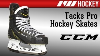 CCM Tacks Ice Hockey Skate Review [upl. by Crowe]