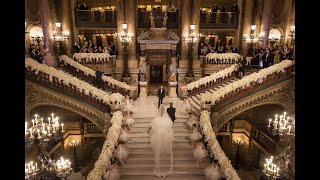 Watch this breathtaking bridal entrance at Opera garnier Paris [upl. by Ayhtin208]