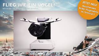 Birdly am Flughafen Wien [upl. by Navets]