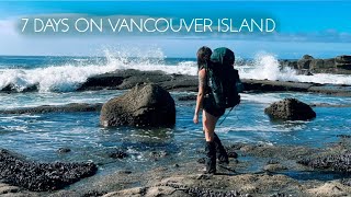 7 Days Backpacking Vancouver Island  The West Coast Trail [upl. by Aicemaj]