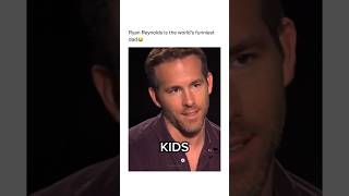 Ryan Reynolds being the worlds funniest dad shorts celebrity funny memes fyp [upl. by Martz821]