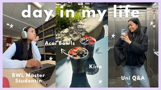 WEEKEND VLOG Uni QampA BWL Master Studium Kino Philippinen Food Haul  Laica Vergara [upl. by Mikes]