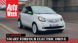 Smart Forfour Electric Drive  AutoWeek review [upl. by Gibbons]