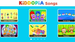 KIDDOPIA COLLECTION SONGS  Baby Shark for Kids [upl. by Gridley]