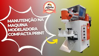 Manutenção Maquina Modeladora da Compacta Print [upl. by Steve]