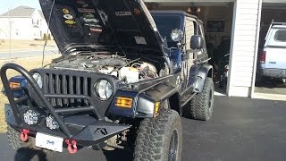 Jeep Wrangler TJ  EVAC repair  Trouble codes P0455 P0456 P0457 [upl. by Ihculo872]