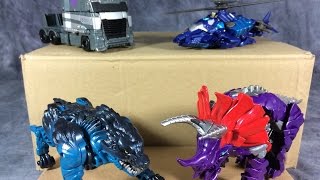 OneStep Changers Galvatron Steeljaw Slug Autobot Drift [upl. by Akessej]