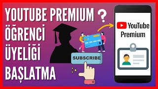 Youtube Premium Öğrenci Üyeliği Nasıl Başlatılır [upl. by Arabeila]