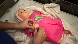 CCHD Pulse Oximetry Demo on Infant [upl. by Emil]