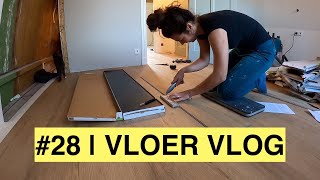 PVC VLOER LEGGEN SLAAPKAMERS  KLUSVROUW  28 [upl. by Aidualk]