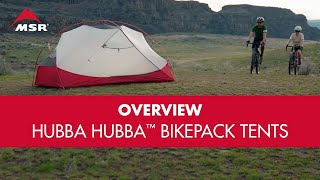 MSR® Hubba Hubba™ Bikepacking Tent US  US amp PacRim only [upl. by Agathe]