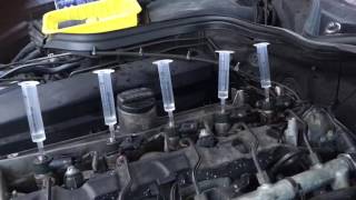 fuel injector test common rail cdi [upl. by Ahtan]