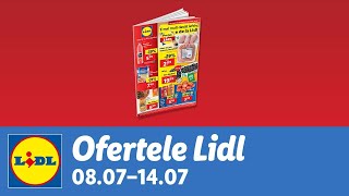 Ofertele saptamanii la Lidl • 8  14 Iulie 2024 [upl. by Ennaylloh]