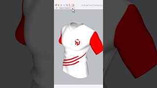 Cloth Simulation in SketchUp sketchupplugin 3dmodeling [upl. by Hentrich330]