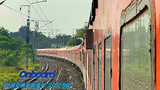 Onboard 22177  Mahanagari sf exp  Mumbai to Varanasi  Indian Railways  full journey [upl. by Adnamahs]