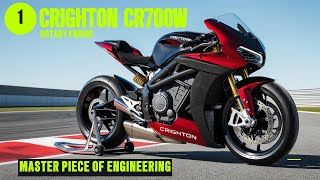 Crighton CR700W Review – 220HP Rotary Engine in a 129kg Superbike [upl. by Weisbrodt]