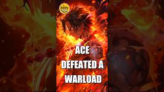 How Ace Defeated a Warlord in One Piece  AnimeMXH [upl. by Golda]