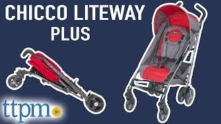 Liteway Plus Stroller Review and Instructions from Chicco [upl. by Avevoneg918]