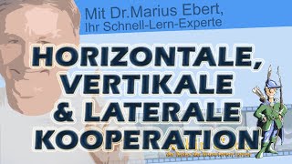 Kooperation auch Konzentration horizontal vertikal lateral [upl. by Palmore]