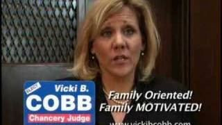 Elect Vicki B Cobb for Chancery Court Judge 01 [upl. by Ciapas]