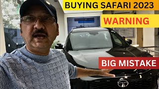 Tata safari 2023 face lift आप इतना बड़ा blunder मत करना [upl. by Eednim720]