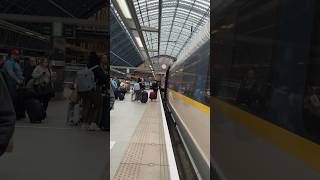 Eurostar London to Amsterdam eurostar traintravel amazingview travelvlog london amsterdam [upl. by Nadaba]