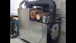 Wood Gasification FurnaceBoiler [upl. by Lenej714]