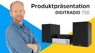 DIGITRADIO 750  DABUKWCD MikroHiFiSystem mit BluetoothAudiostreaming  TechniSat [upl. by Gambell]